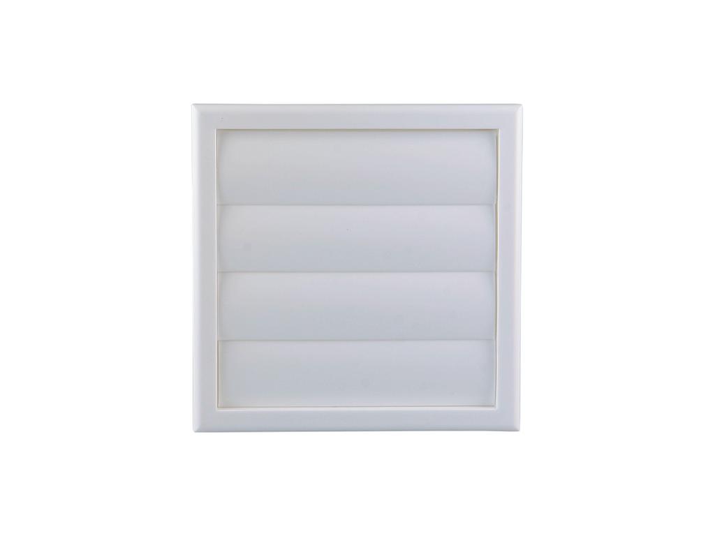 DAMPKAPROOSTER 4 KLEP PVC RAL 9010 Ø100-130MM