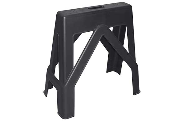 TRÉTEAUX DONKY NOIR 72.5X39XH66CM