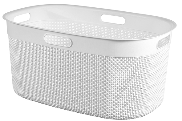 Wasmand Filo Wit 45l 59x39xh27cm