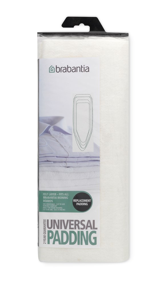 VILTLAAG 135X49CM WIT
