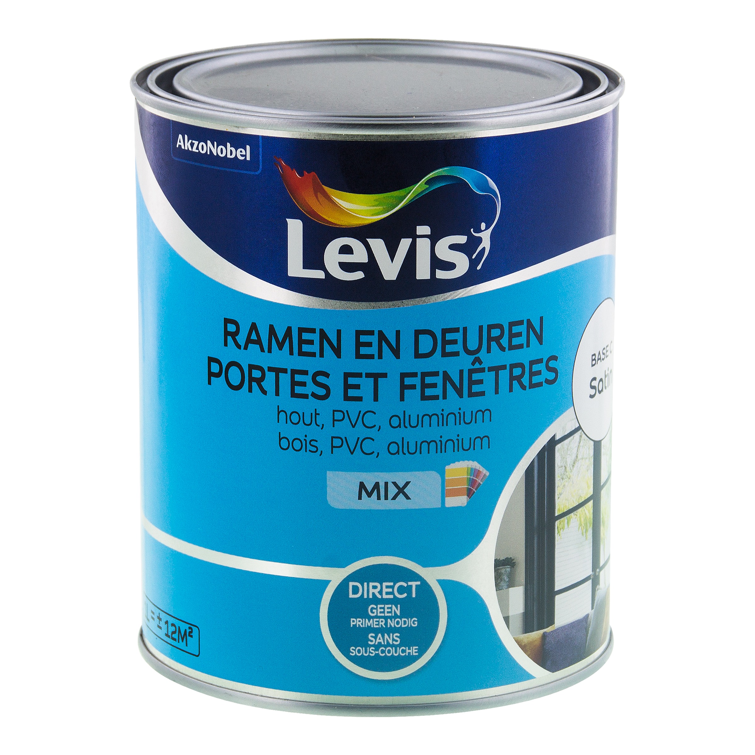 Lak Ramen & Deuren Satin Base C 1 L
