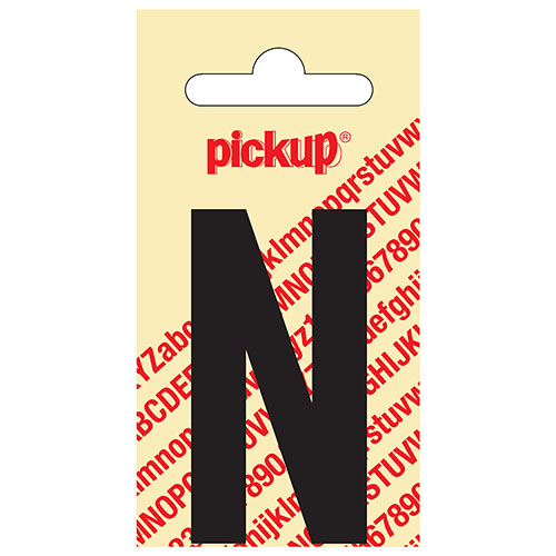LETTER ZWART N 60 MM