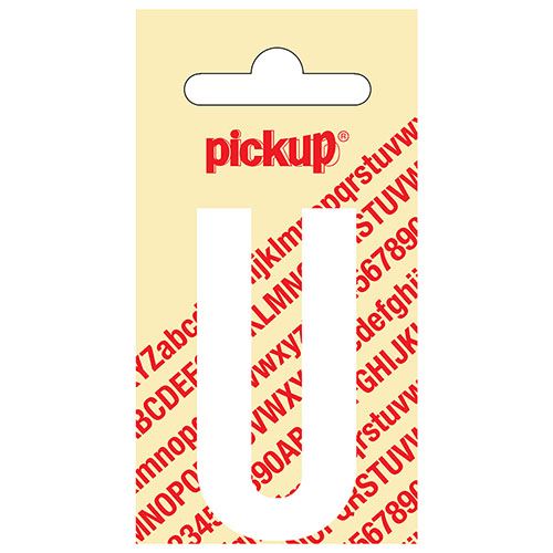 Letter Wit U 60 Mm