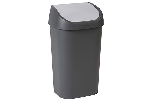 Afvalbak Mistral Swing Deksel 10l
