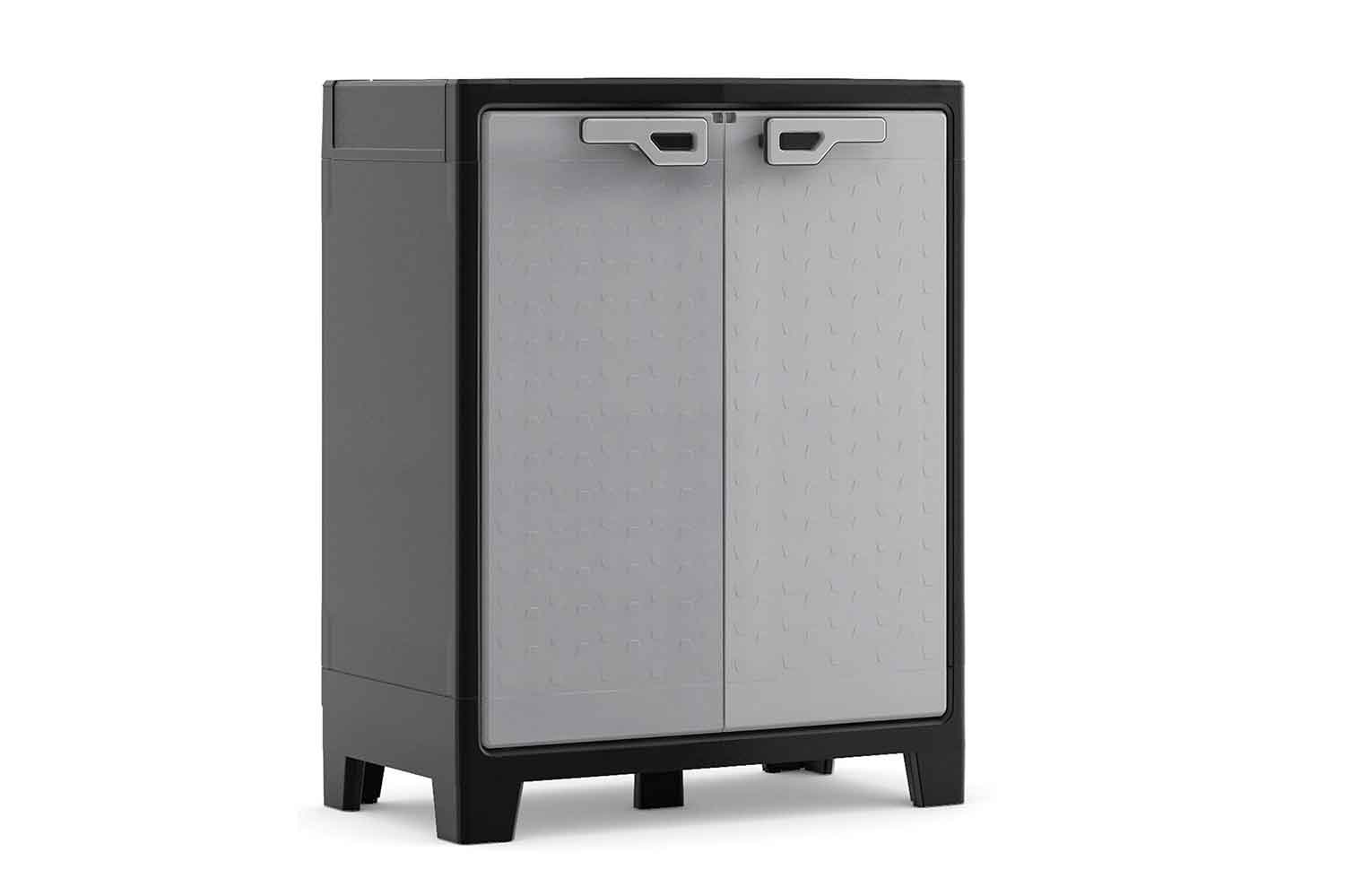 Kast Titan Lage Kast Zwart-grijs 80x44x100cm