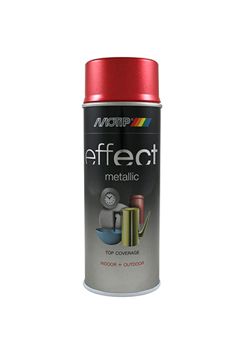 Spray Effect Rood Metaal 400ml