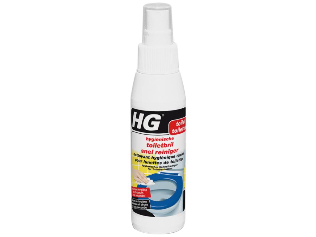 HG HYGIËNISCHE TOILETBRIL SNEL REINIGER 90ML