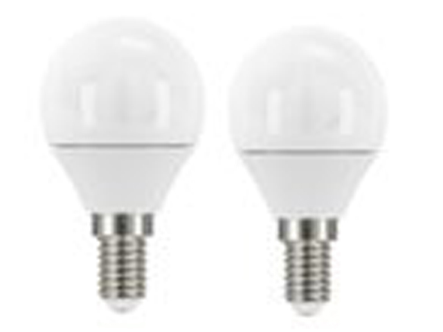 Ledlamp Bol E14 Warm Wit - 5,2w - 470lm - 2 St