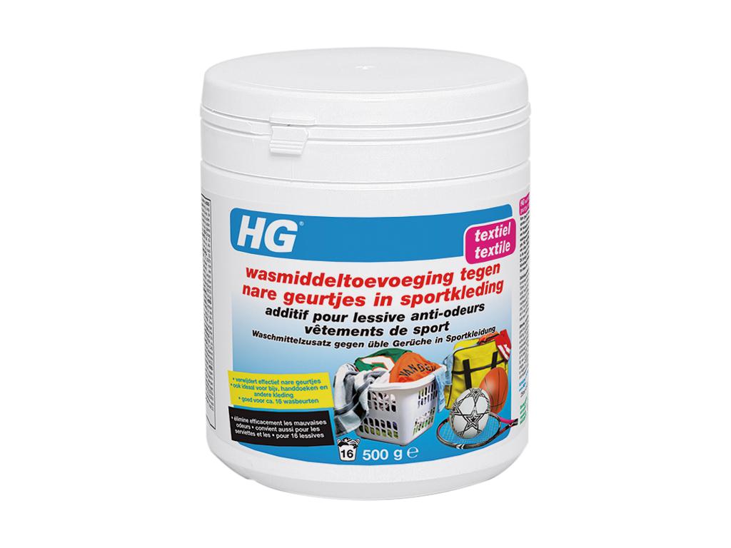 HG WASMIDDELTOEVOEGING TEGEN NARE GEURTJES IN SPORTKLEDING 500GR