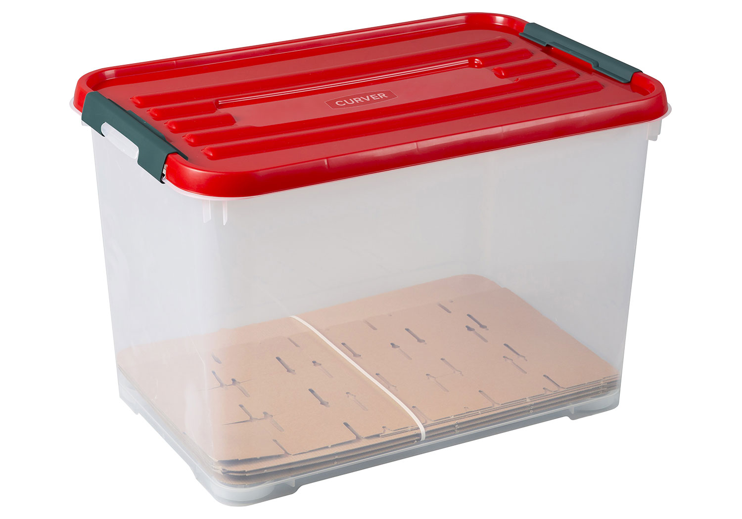 DOOS HANDY PLUS KERSTBOX 65L 60X40XH38,8CM