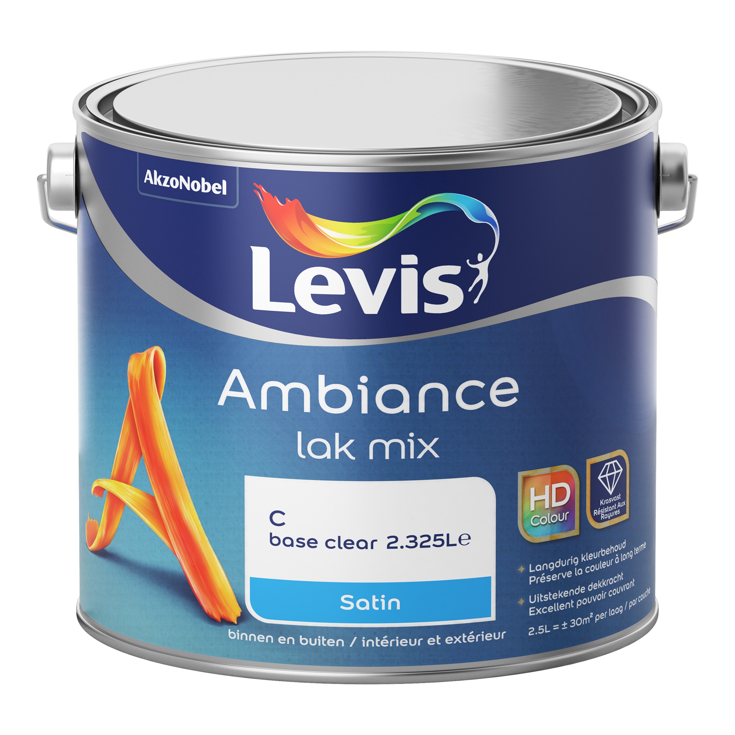 LAK AMBIANCE SATIN BASE C 2,5 L