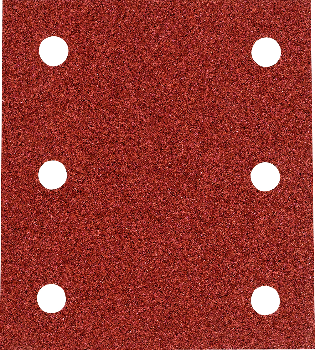FEUILLE ABRASIVE RED VELCRO (10PCS) L102X L114MM P180
