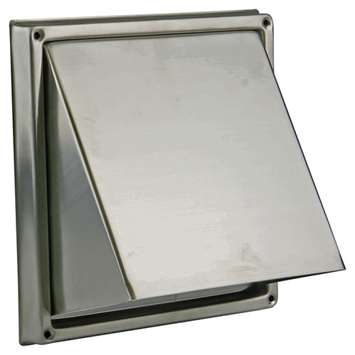 INBOUW DAMPKAPROOSTER RVS Ø 100MM