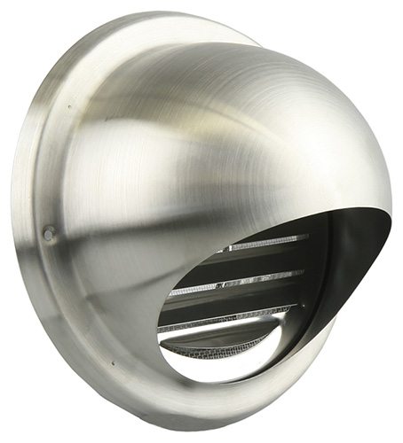 Opbouw Bolrooster Rvs ø100