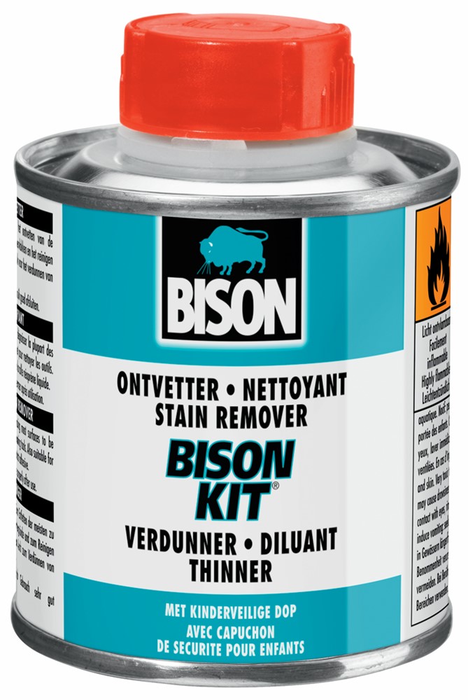 ONTVETTER/VERDUNNER VOOR BISON KIT 250ML
