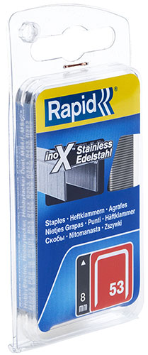 Nieten 53/8mm Rvs - 1080st