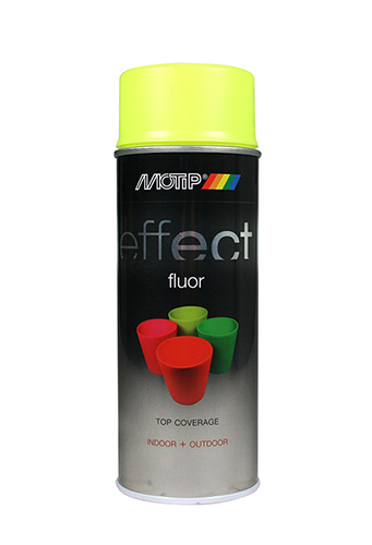 Spray Acryl Fluorescerend Geel 400ml