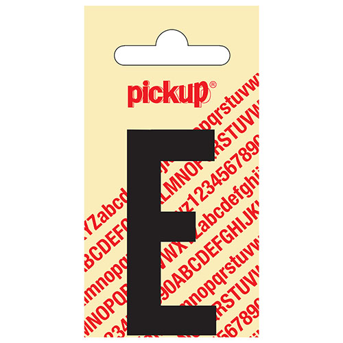 Letter Zwart E 60 Mm
