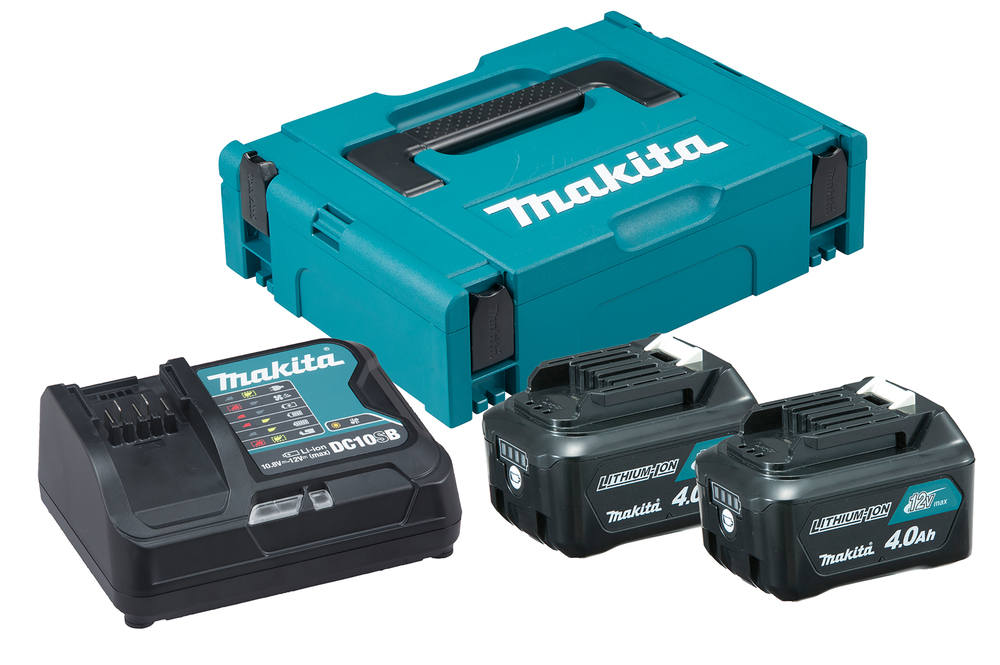 Powerpack 2x Bl1041b + Dc10sb + Makpac I