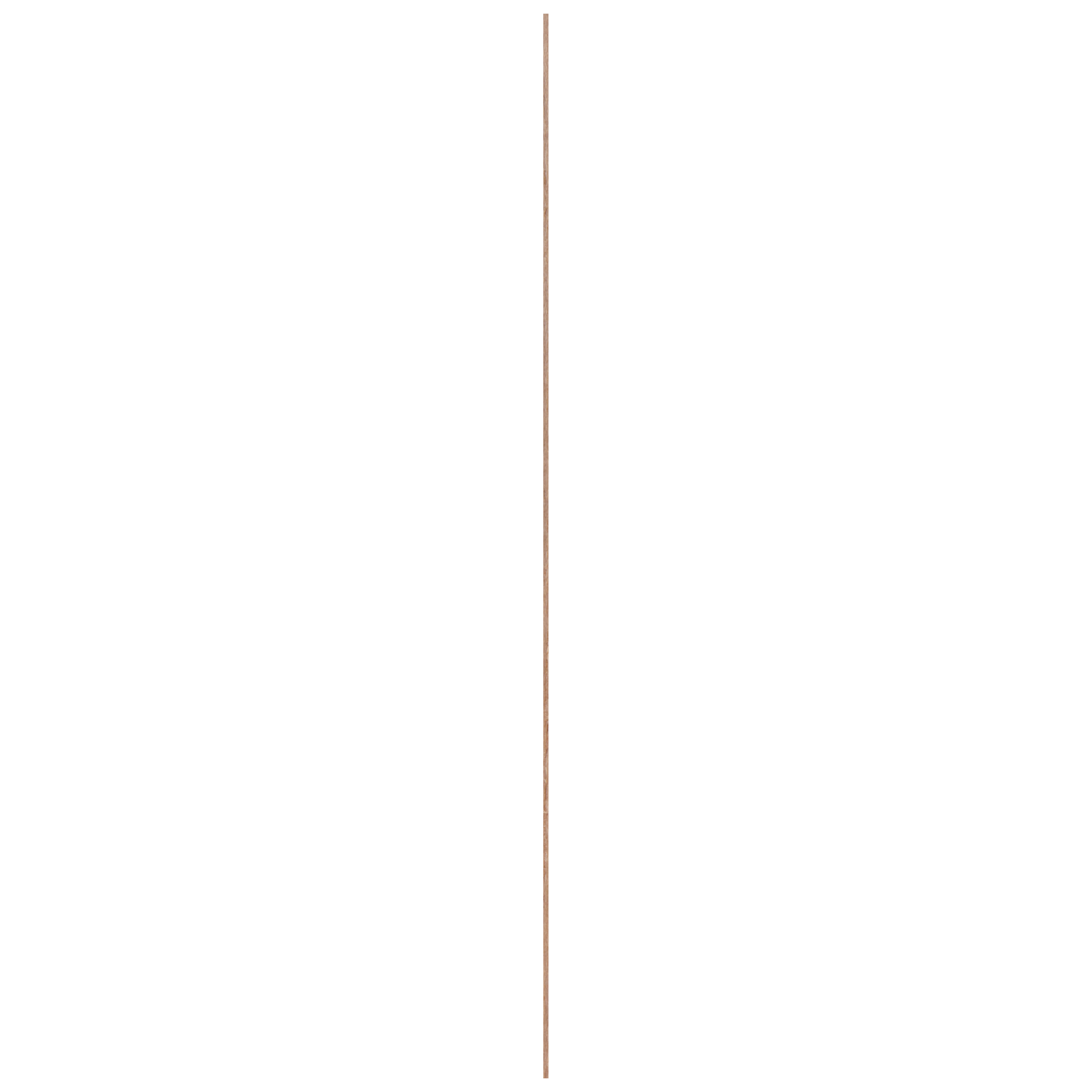 Schaaflat Hardhout 12x44mm 270cm