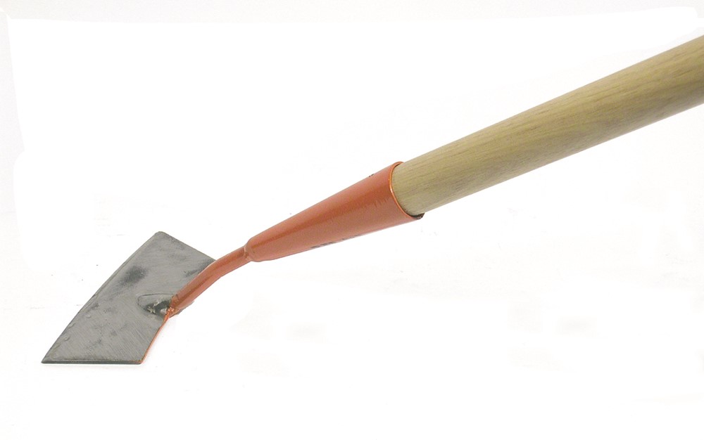 GESMEDE HALFRONDE SCHOFFEL 140 MM MET STEEL 1,30 M
