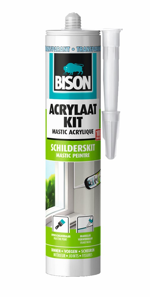 Acrylaatkit Universeel Transparant 300ml