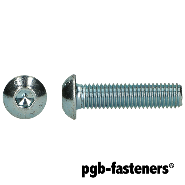 Vis à 6pc 10.9 D-en-iso 7380-1 M4x10 Zn