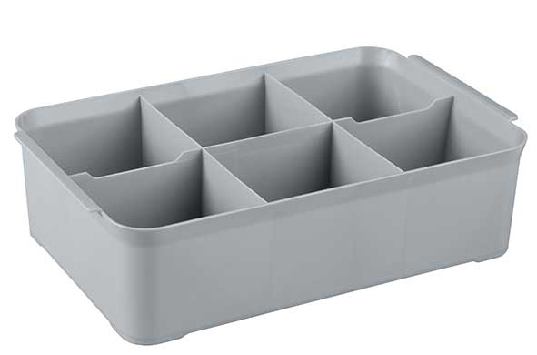 Gereedschapskisten Handy Plus Tray Small Grijs 27.5x17.5