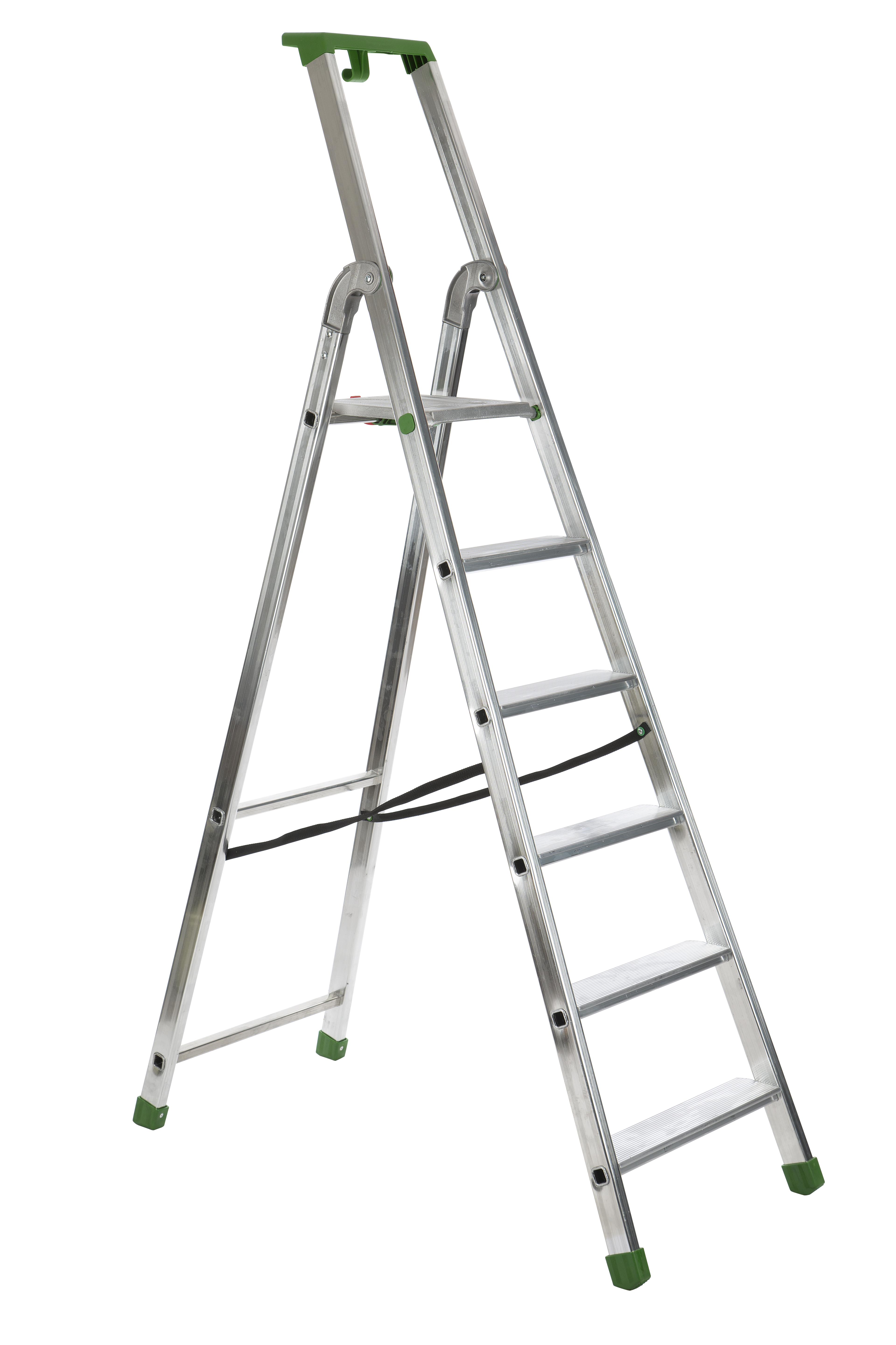 Escabelle Industrielle Aluminium 6 Marches Quadra