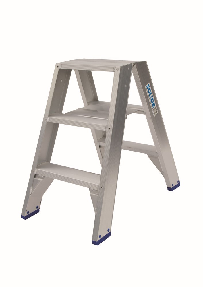 DUBBELE TRAPLADDER 1,15M 2X4 SPORTEN
