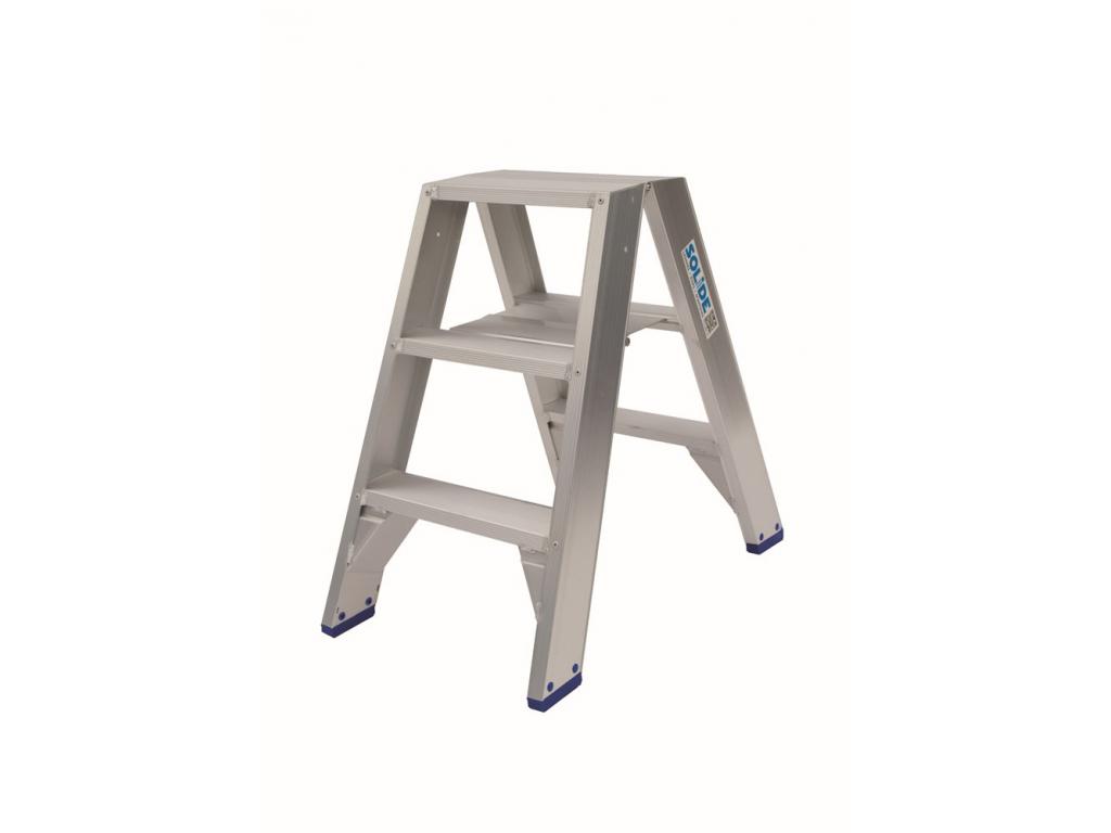 DUBBELE TRAPLADDER 1,15M 2X4 SPORTEN