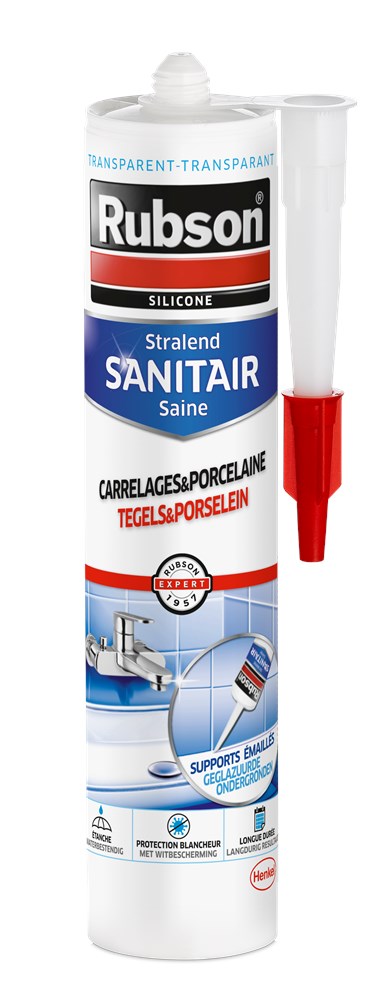Sanitaire Silicone-tegels-porselein Transparant 280ml