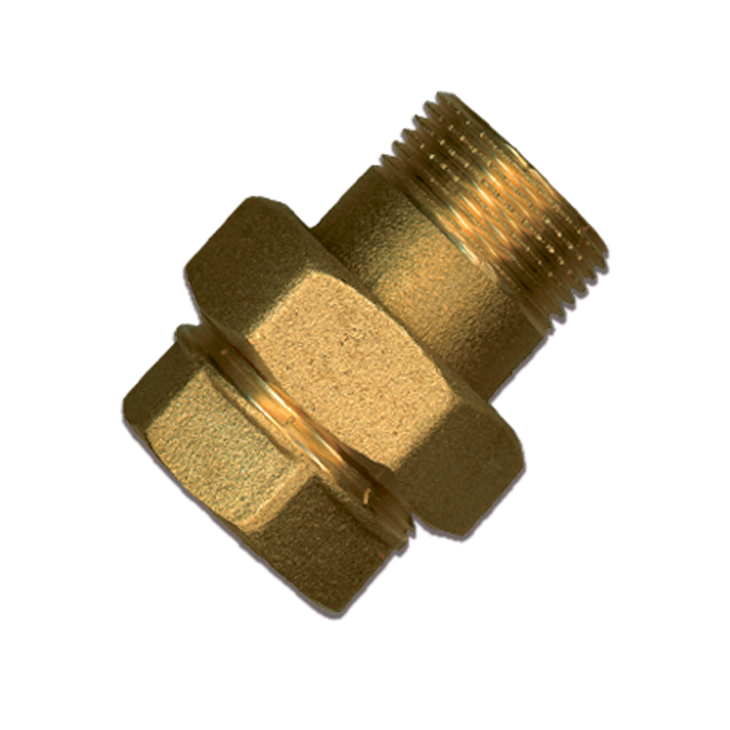 Koppeling Recht 3/4'' Mf Messing