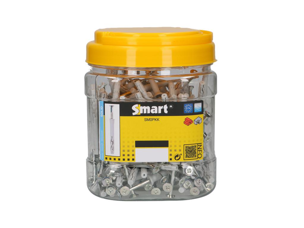 INSLAGANKERS VERZONKEN BOORD + NAGEL Ø8XL100MM ZN - 40 ST