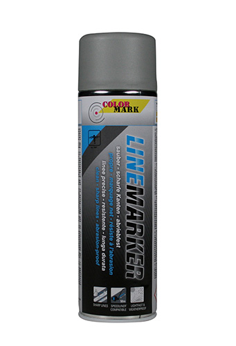 Spray Linemarker Grijs 500ml