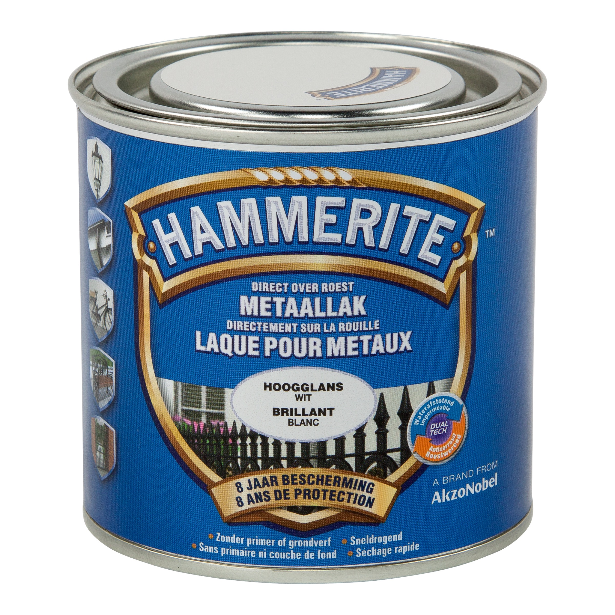 Lak Hoogglans Wit 250 Ml