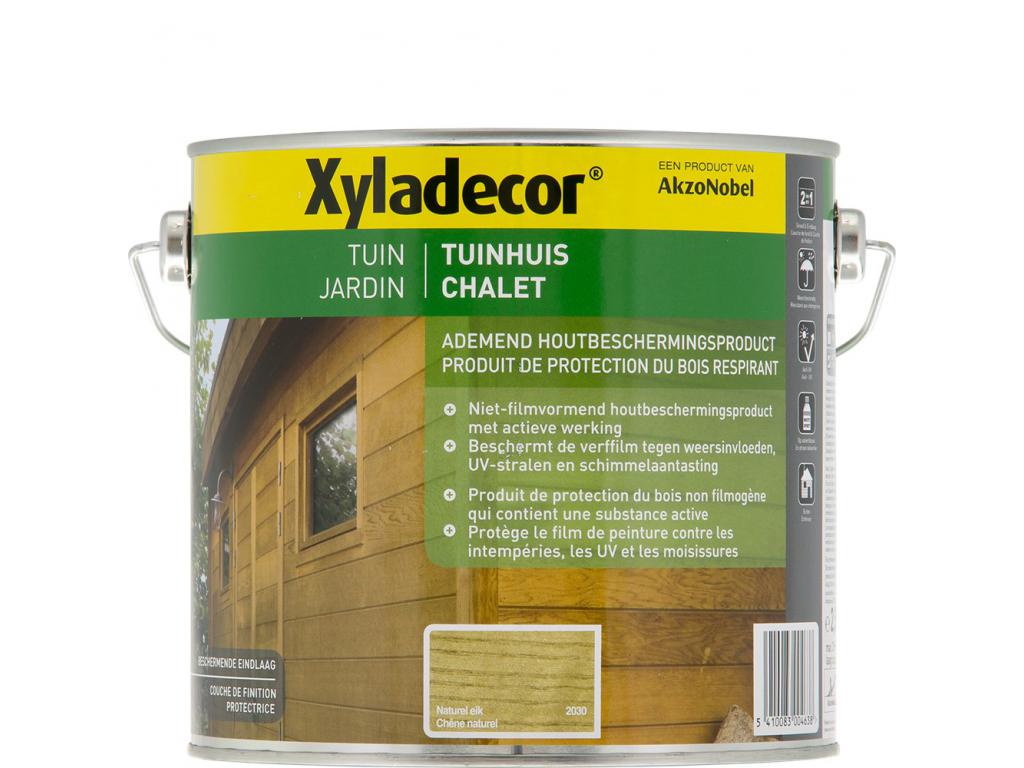 HOUTBEITS VOOR TUINHUIS NATUREL EIK 2,5L