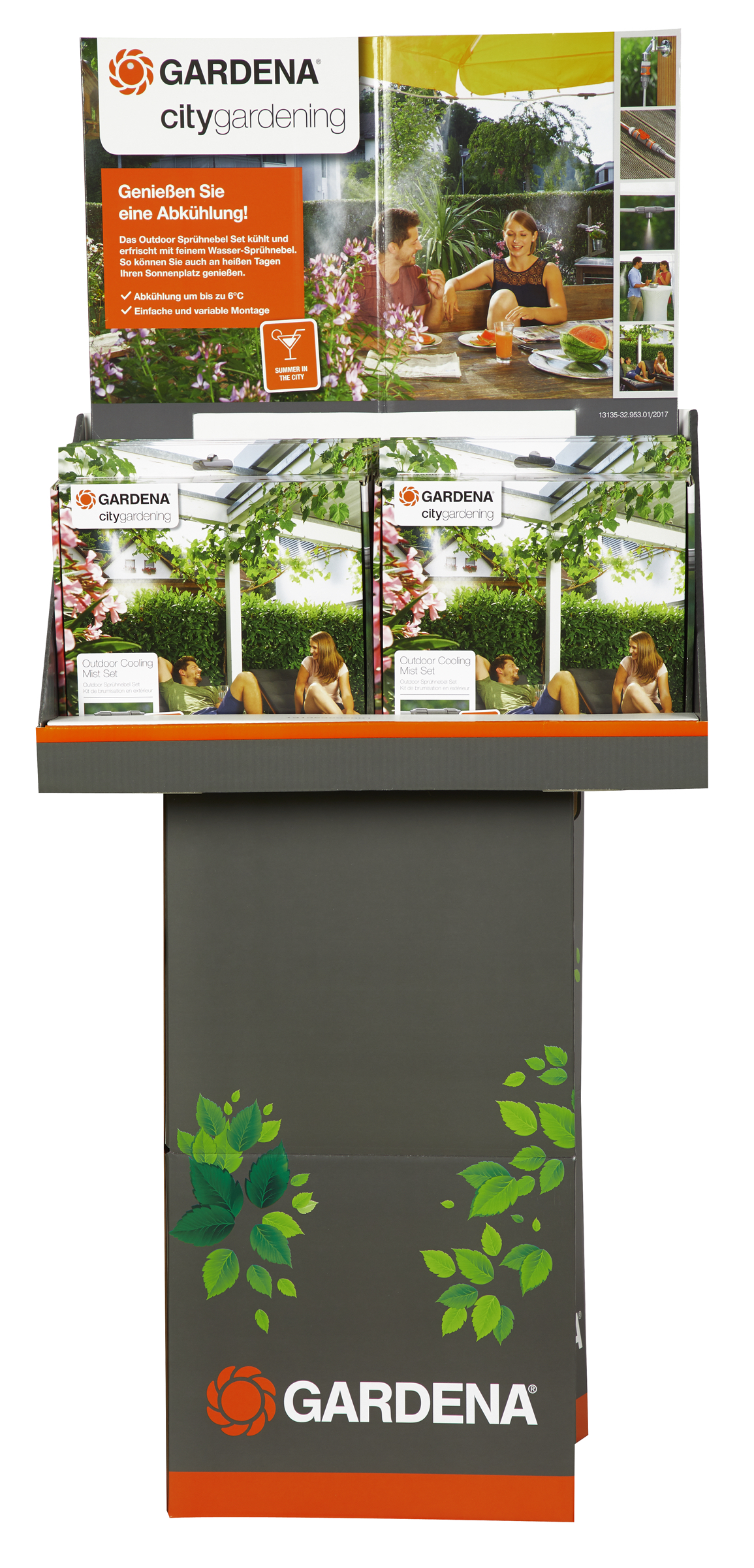 SPROEIKIT VOOR TERRASSEN EN BALKONS DISPLAY