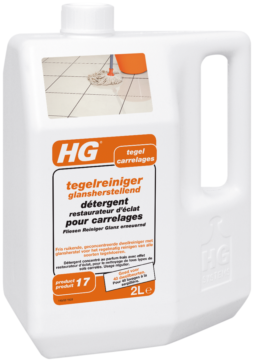 Hg Tegelreiniger Glansherstellend 2l