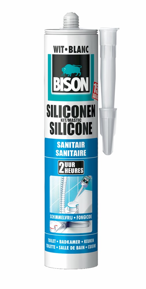 Siliconenkit Sanitair Wit 300ml