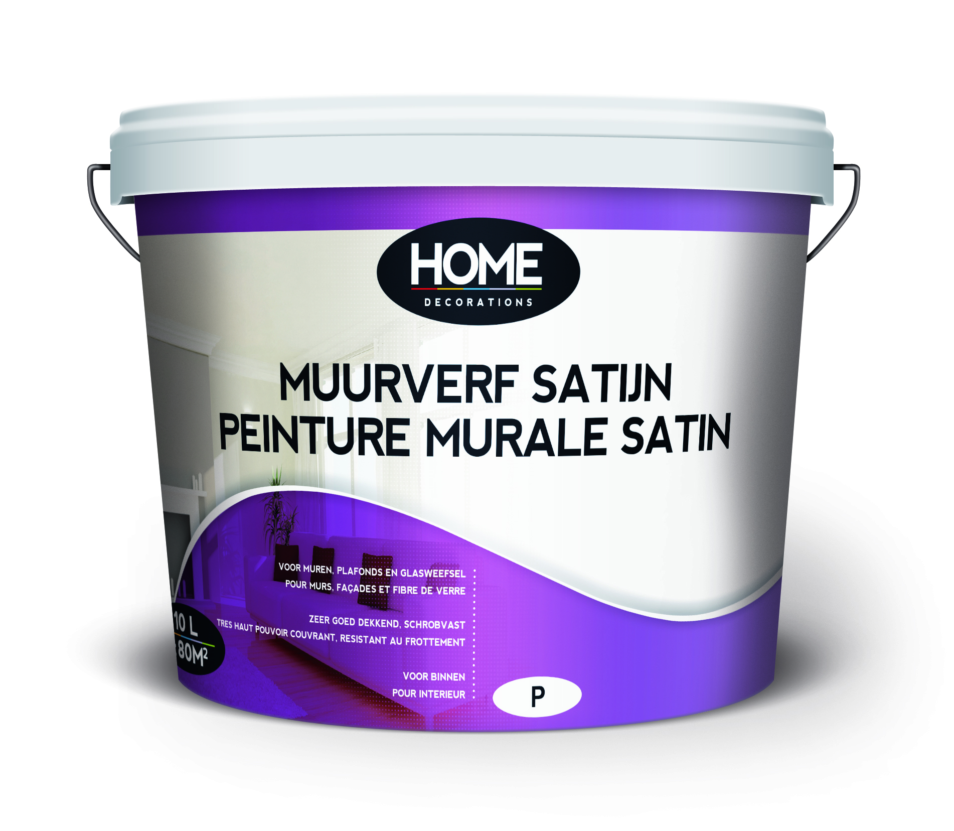 Peinture Murale Satin Base D 1l