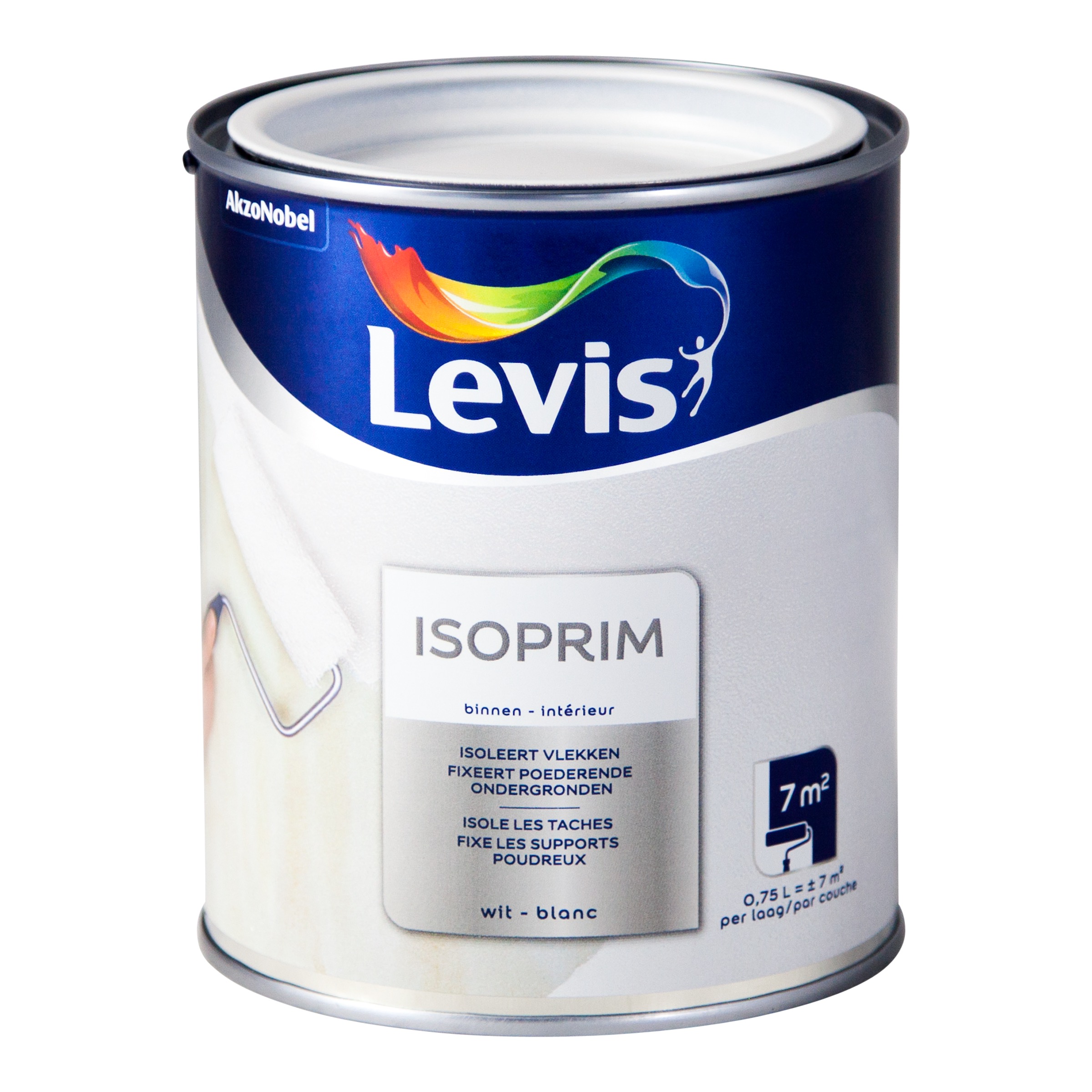 Primer Isoprim Wit Mat 750 Ml