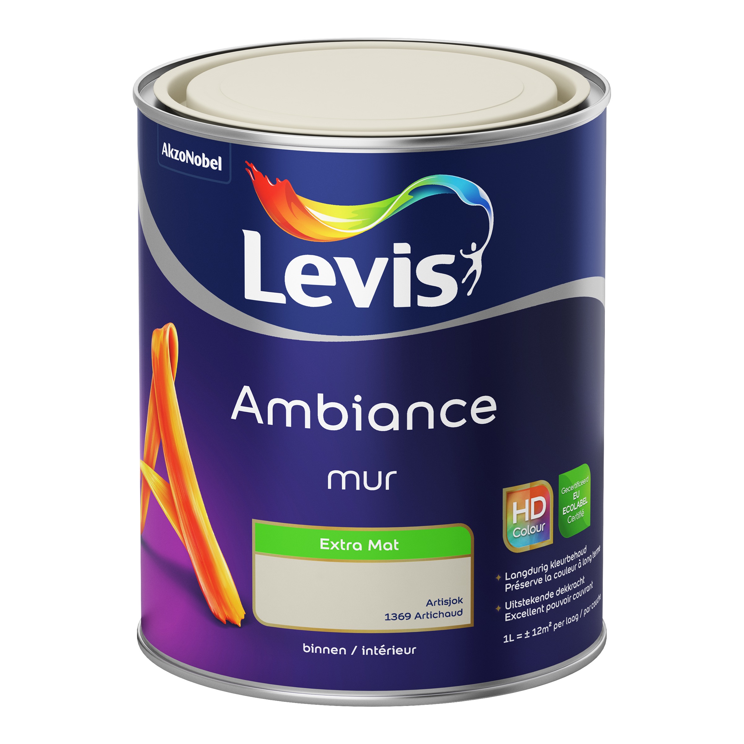 Muurverf Ambiance Mur Extra Mat Artisjok 1 L