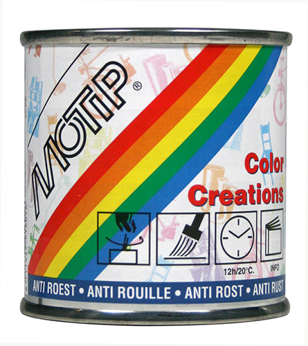 MATTE LAK DIEP ZWART RAL 9005 100ML