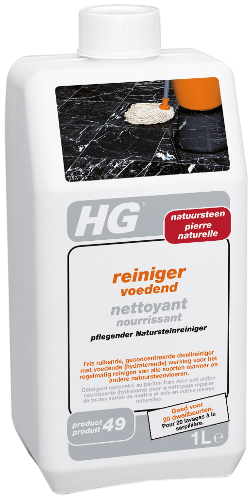 Hg Natuursteen Reiniger Voedend 1l