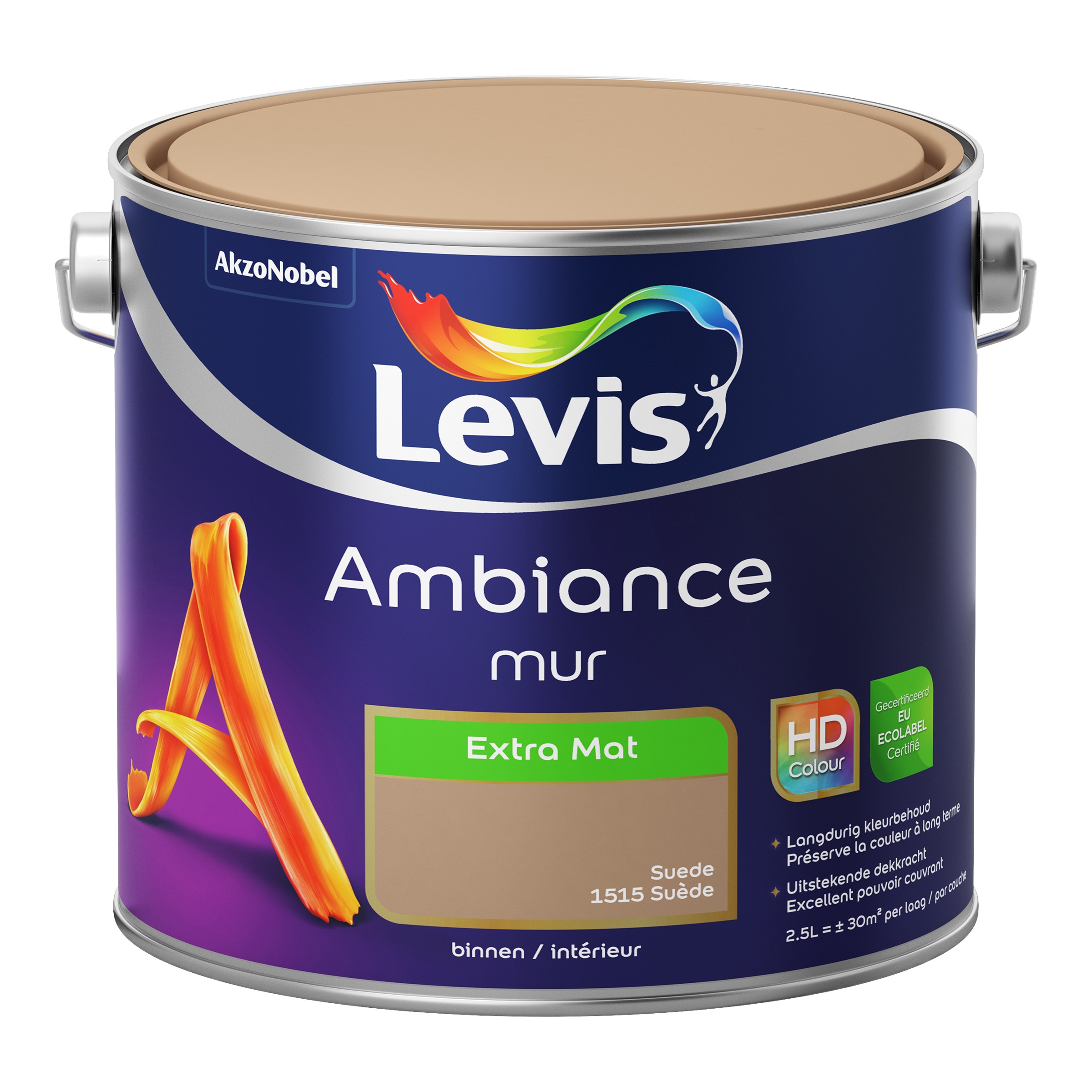 Muurverf Ambiance Mur Extra Mat Suede 2,5 L