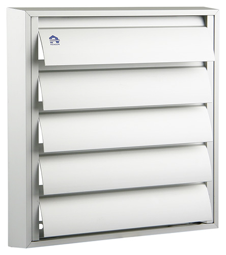 Opbouw Dampkaprooster Aluminium F1 210x210mm