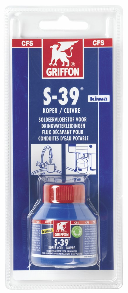 Soldeervloeistof S-39 Koper Kiwa 80ml