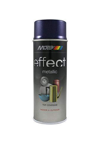 SPRAY EFFECT PAARS METAAL 400ML