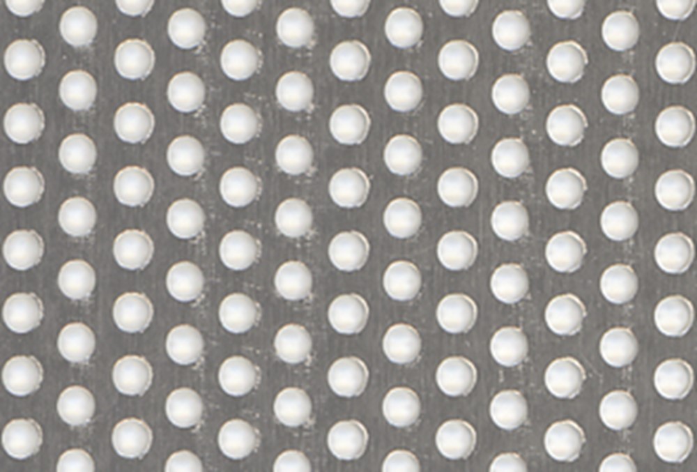 Geperforeerde plaat, alu., blank, 2/4, 300x1000x0, 8